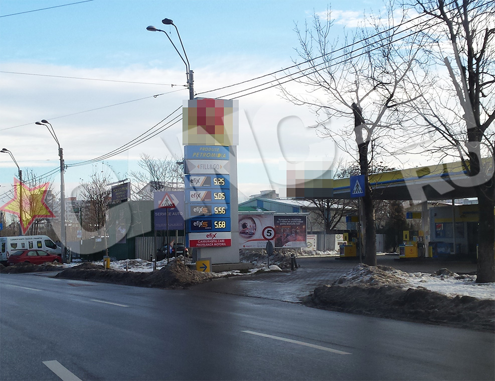 La celelalte statii, preturile au ramas in continuare peste 5 lei