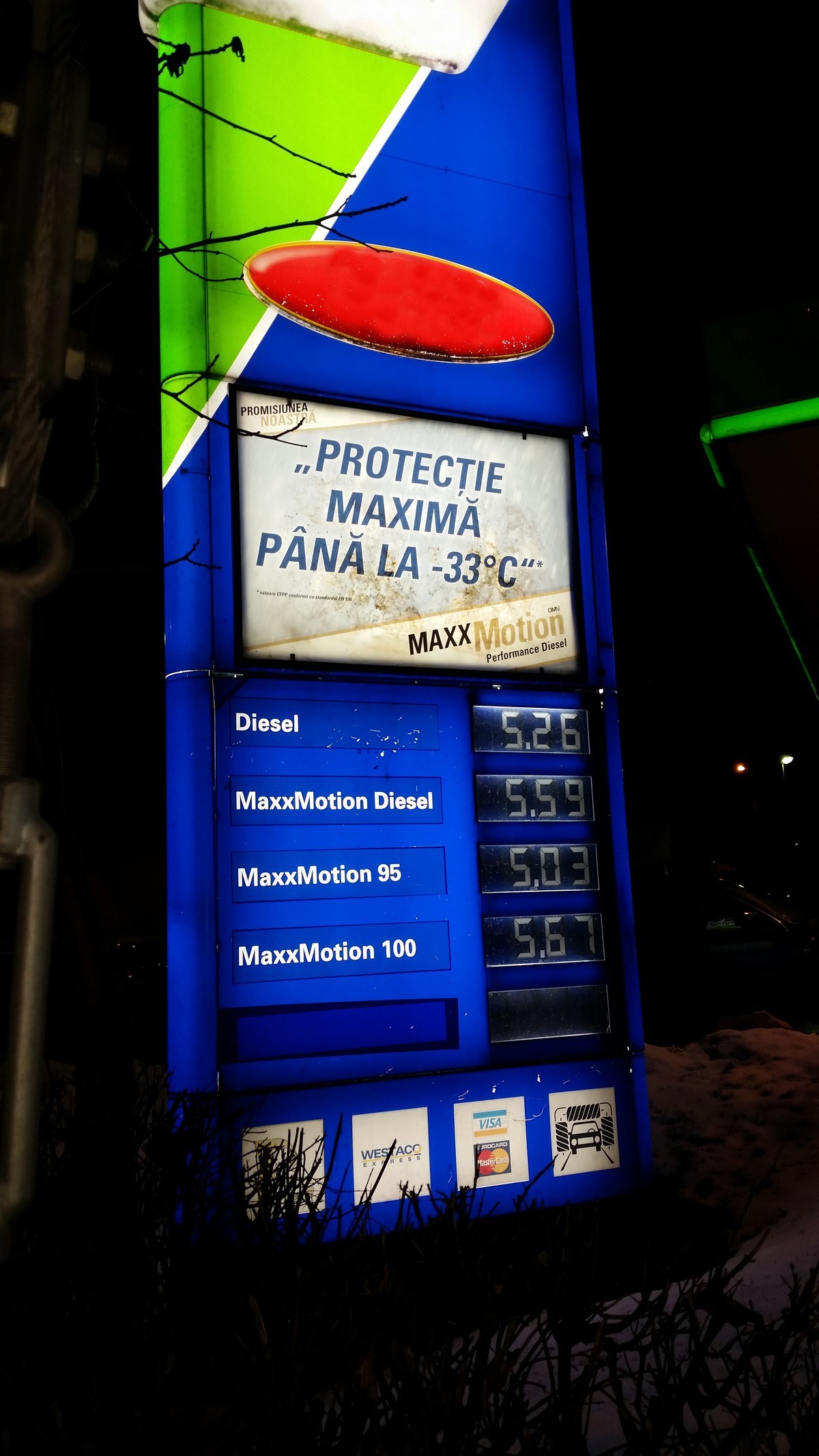 La un pas de iesirea din Bucuresti pretul a scazut deja cu cativa bani per litru