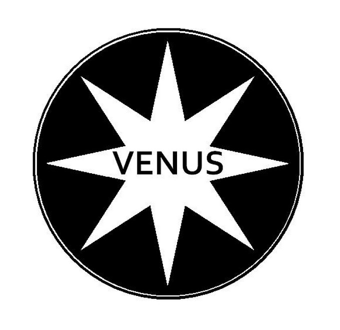 Aceasta este emblema lui Venus Bucuresti, formatier reinfiintata in 2013. Venus a castigat opt titluri de campioana a Romaniei