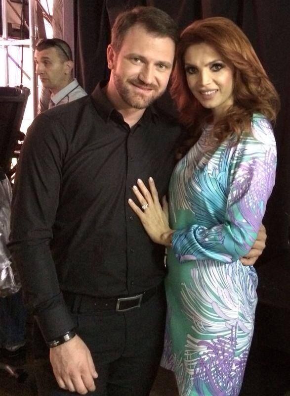 Marius Marin alaturi de Cristina Spatar