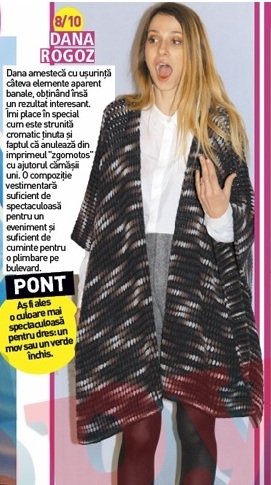Dana rogoz a reusit sa capteze atentia stilistului Ovidiu Buta