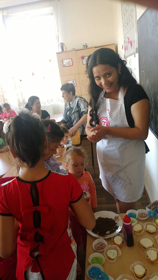 Castigatoarea se simte bine inconjurata de copii