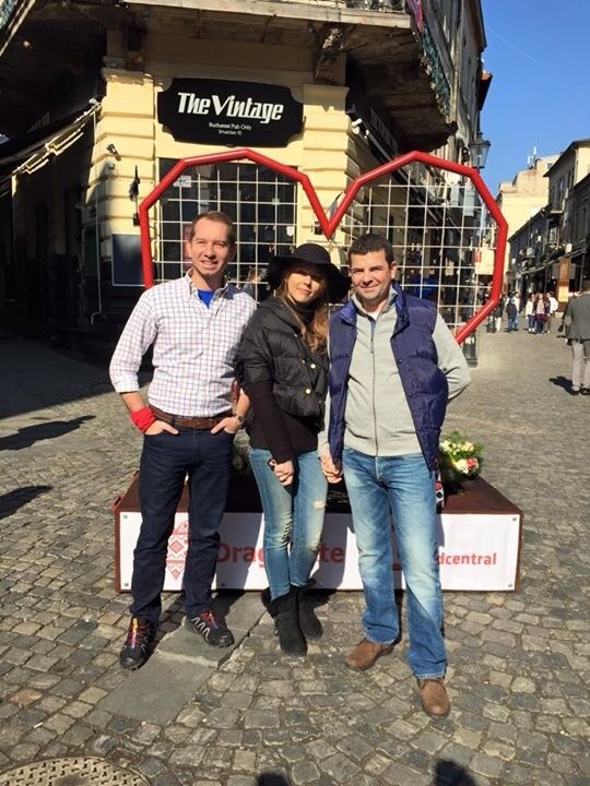 Ministrul Daniel Constantin alaturi de sotia sa Ramona