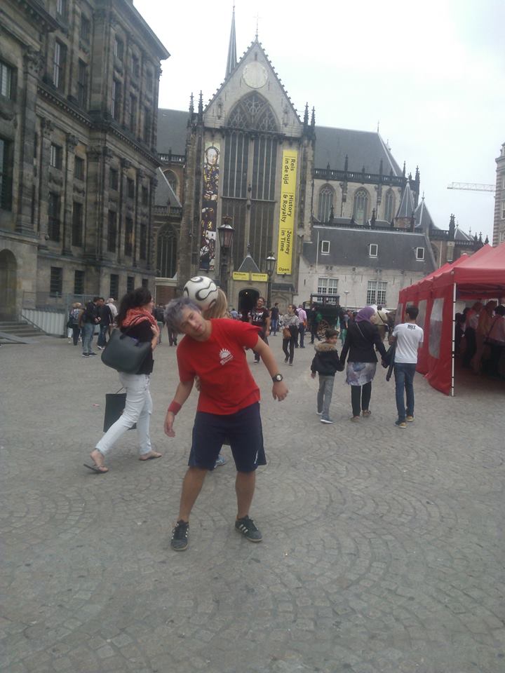 Stefan a facut furori in Amsterdam