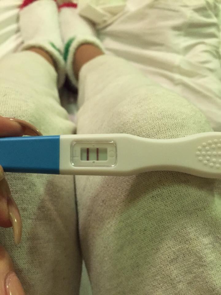 Modelul a aflat pe 25 decembrie ca este insarcinata