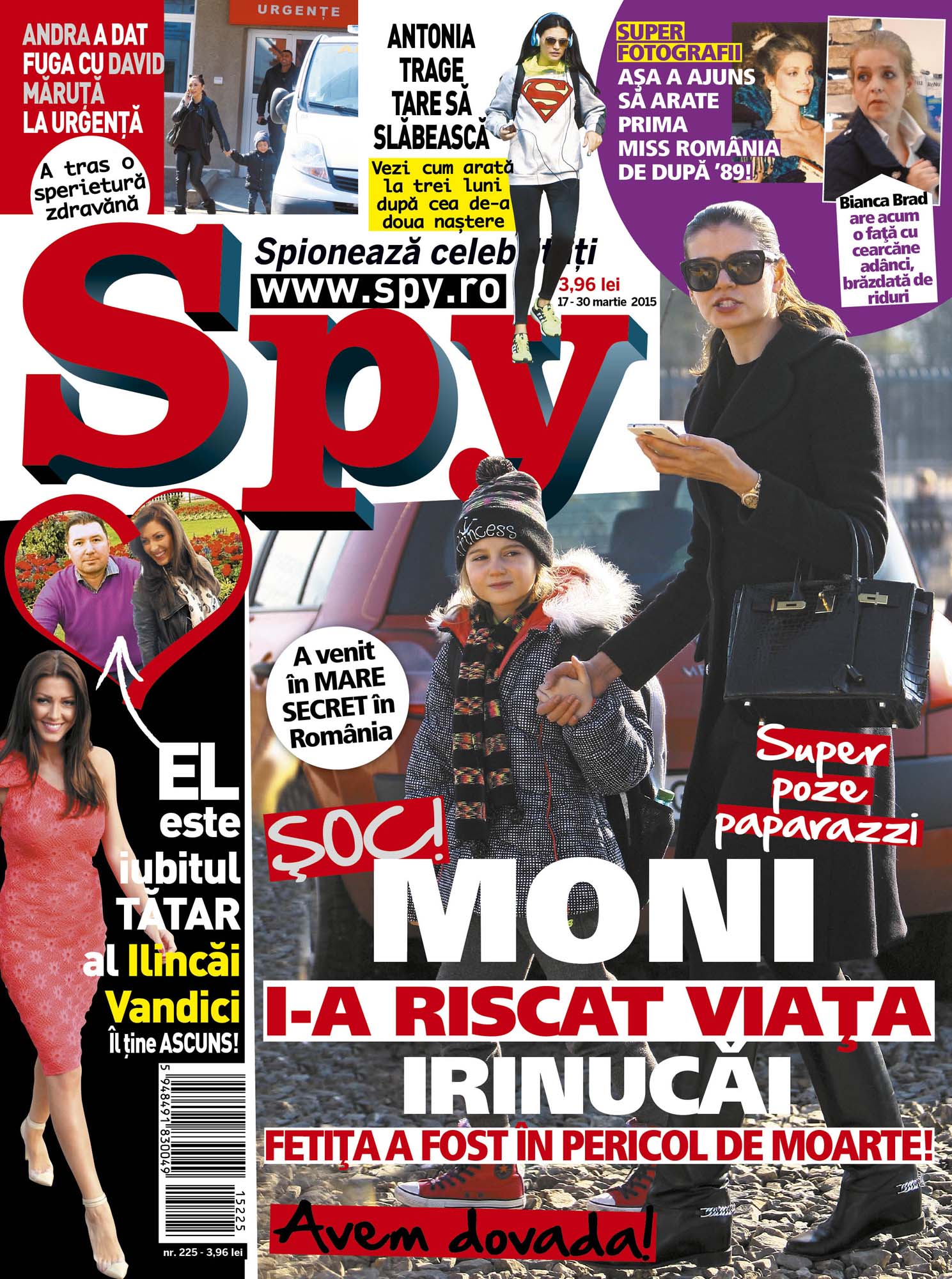 Paparazzii revistei Spy au surprins-o pe Monica Gabor intr-o vizita secreta in Romania
