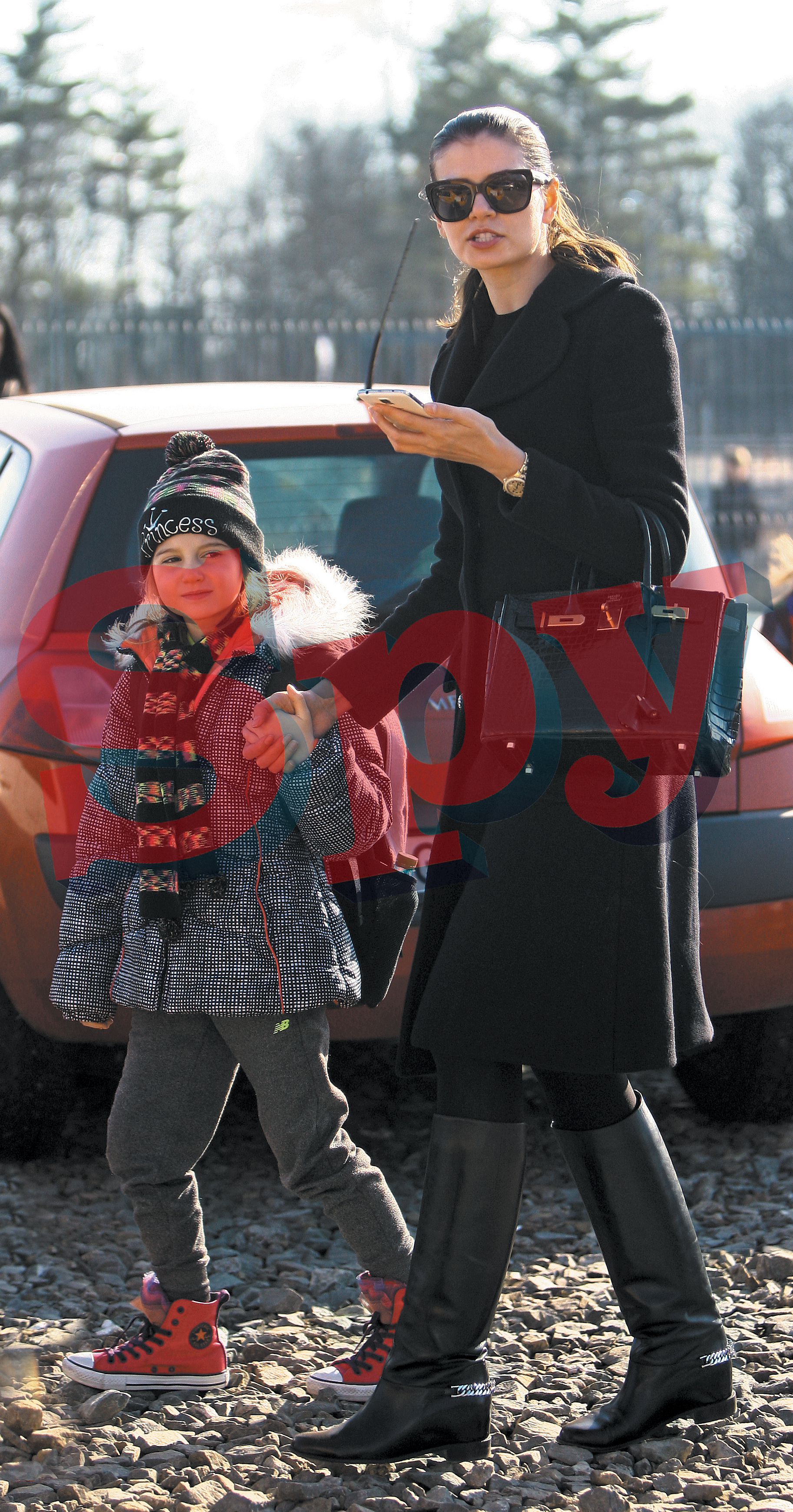 Monica Gabor alaturi de fiica ei Irina