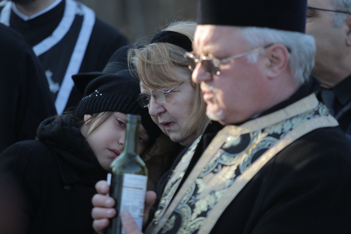 Sotia actorului a fost in permanenta langa artist
