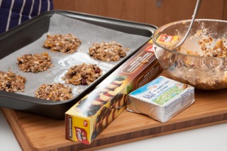 Biscuitii cu musli sunt extrem de repede de facut