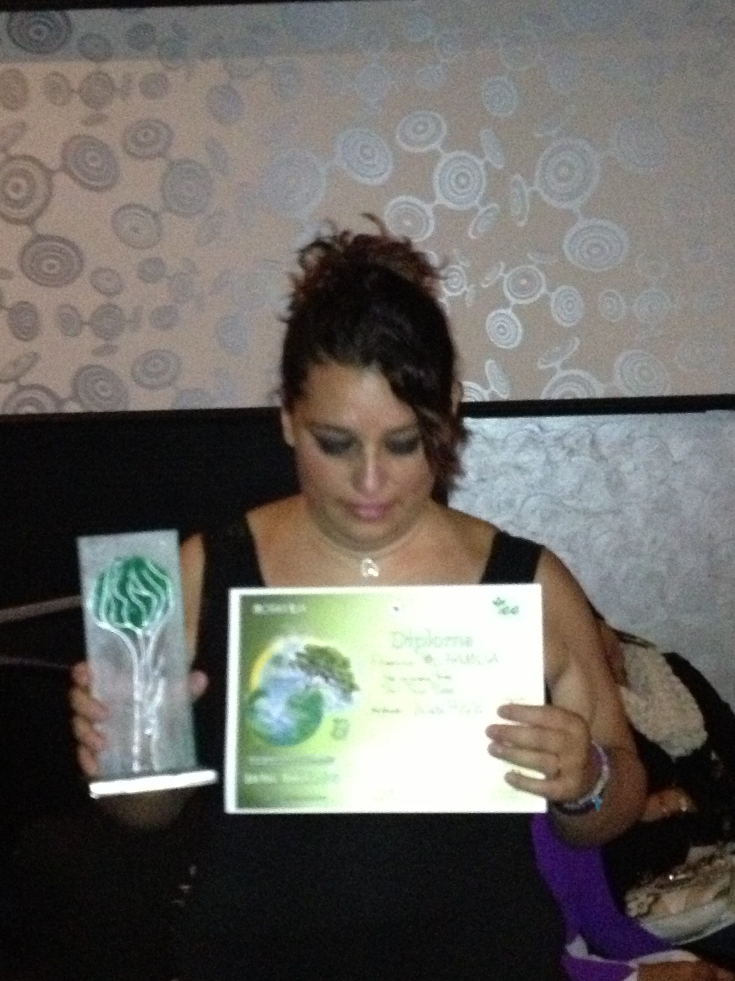 Primul ei scurt metraj a primit sapte premii internationale