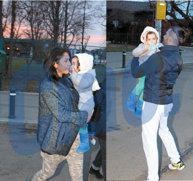 Pepe si-a scos toata familia in parc