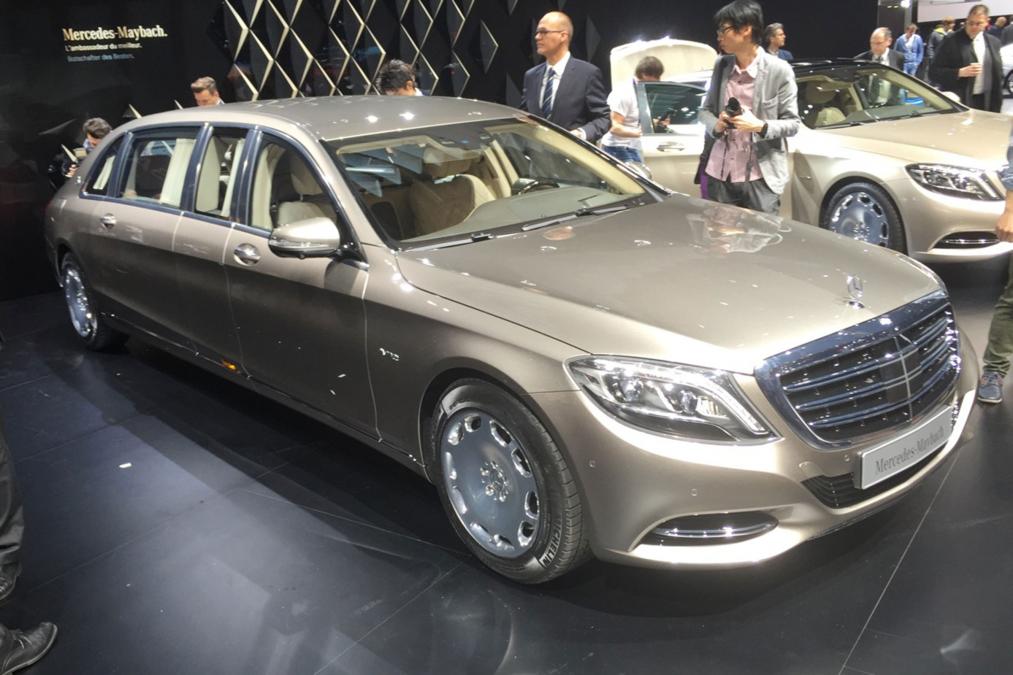 Noul model de Maybach va putea fi admirat incepand cu 1 aprilie in Piata Constitutiei la SAM 2015
