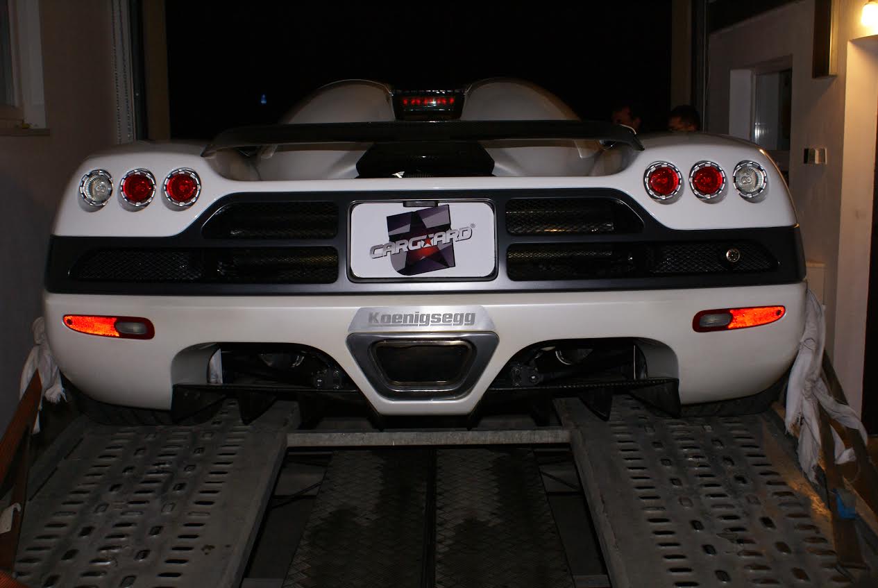 Super bolidul a ajuns in urma cu cateva minute in Romania