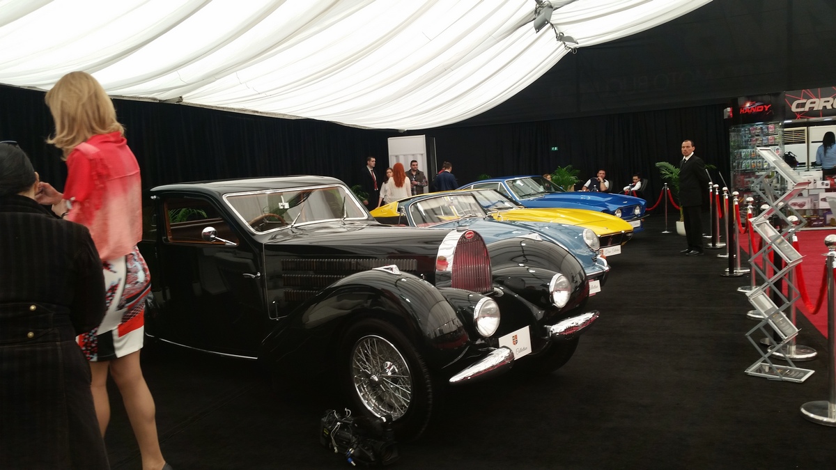 Bijuteriile pe patru roti ale lui Ion Tiriac sunt piesele de rezistenta ale SAM 2015