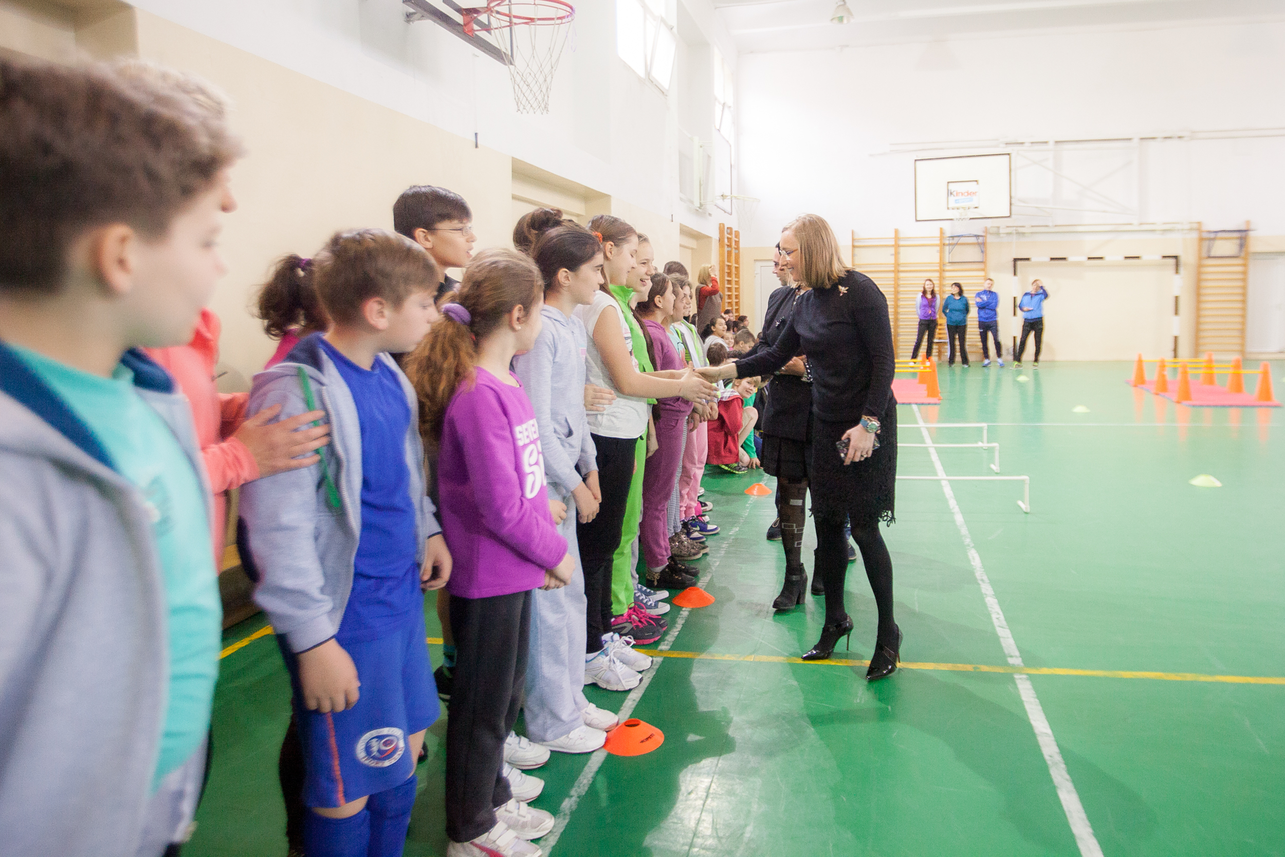 Ministrul Sportului l-ea vorbit tinerilor despre importanta sportului