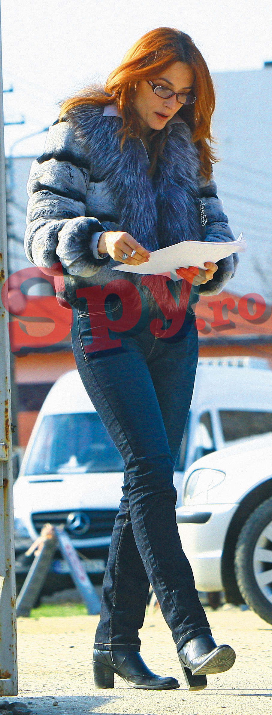 Anca Turcasiu a primit nota opt de la stilistul revistei Spy