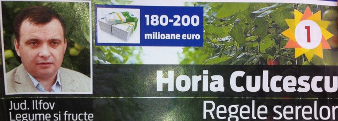 Horia Culcescu vinde serele din Berceni