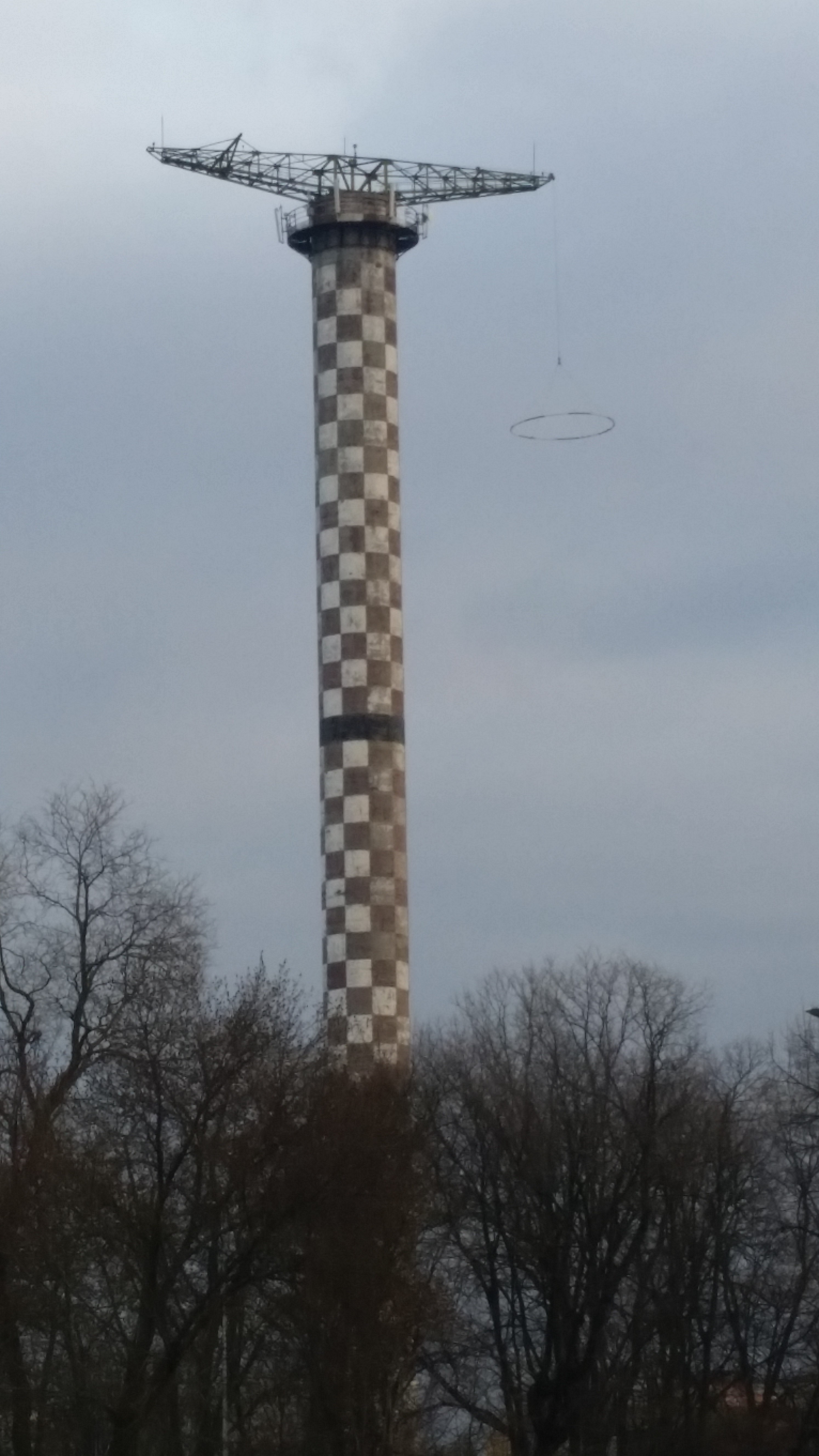 Turnul de parasutism din Complexul Lia Manoliu