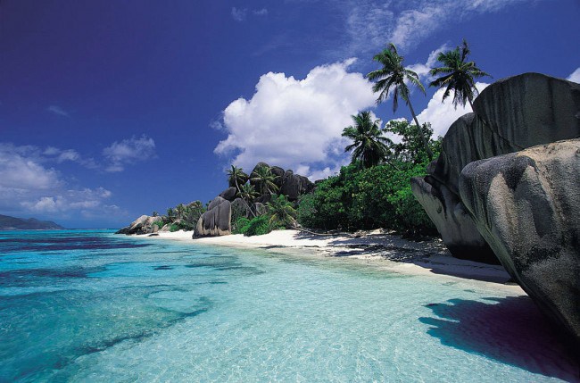 Insulele Seychelles sunt situate pe primul loc