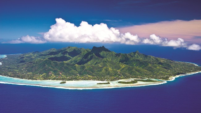 Cook Islands sunt un colt de rai