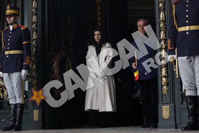 La inmormantarea lui Sergiu Nicolaescu, Dana a fost un monument de durere