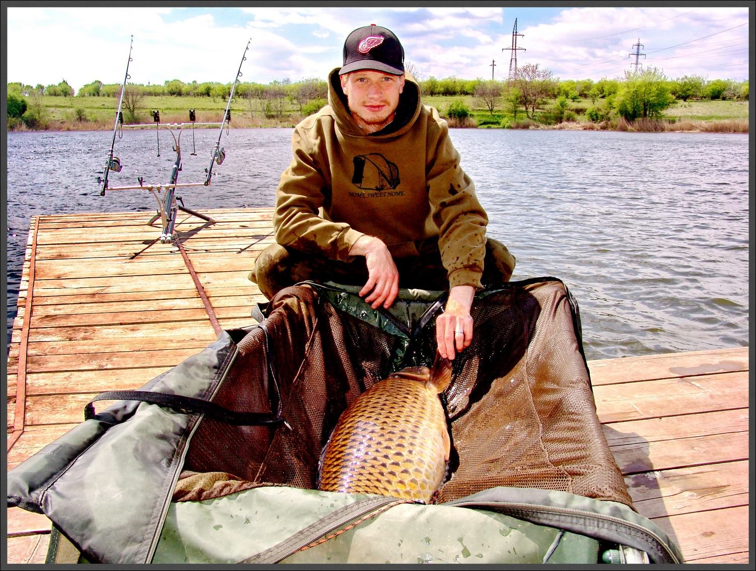 Arlauskis se lauda cu capturile sale