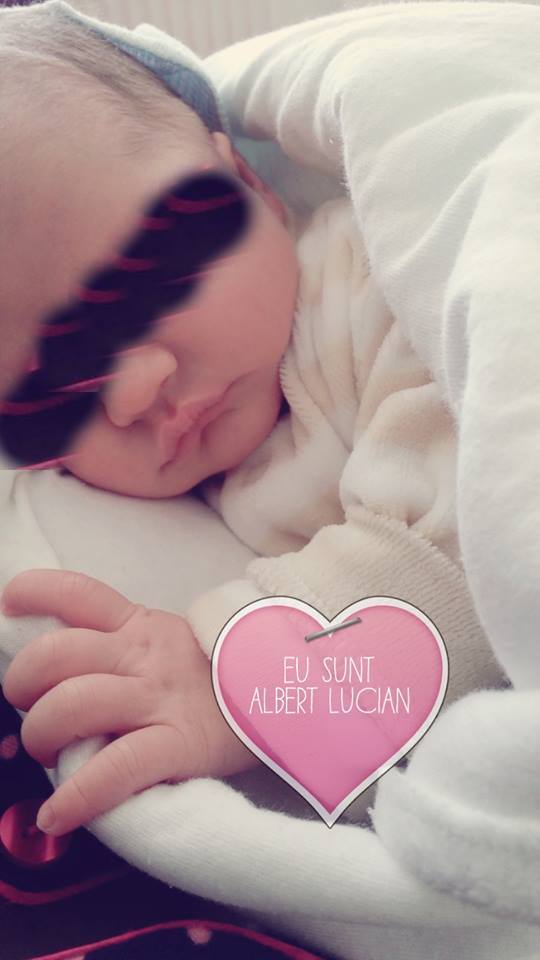 Blanche a nascut in urma cu cateva zile