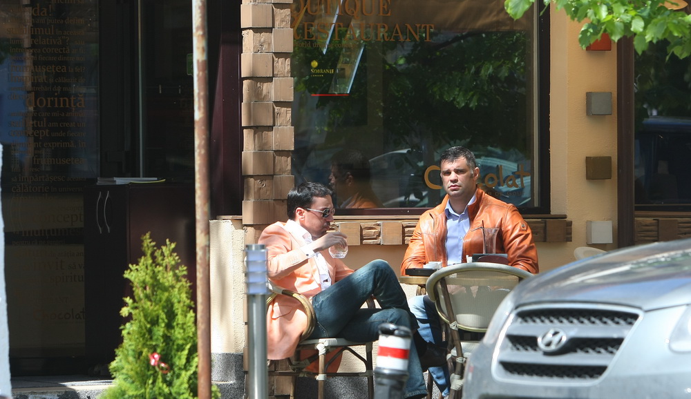 Daniel Ghita se relaxeaza pe Dorobanti