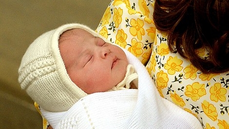 Mica printesa s-a nascut in aceasta dimineata