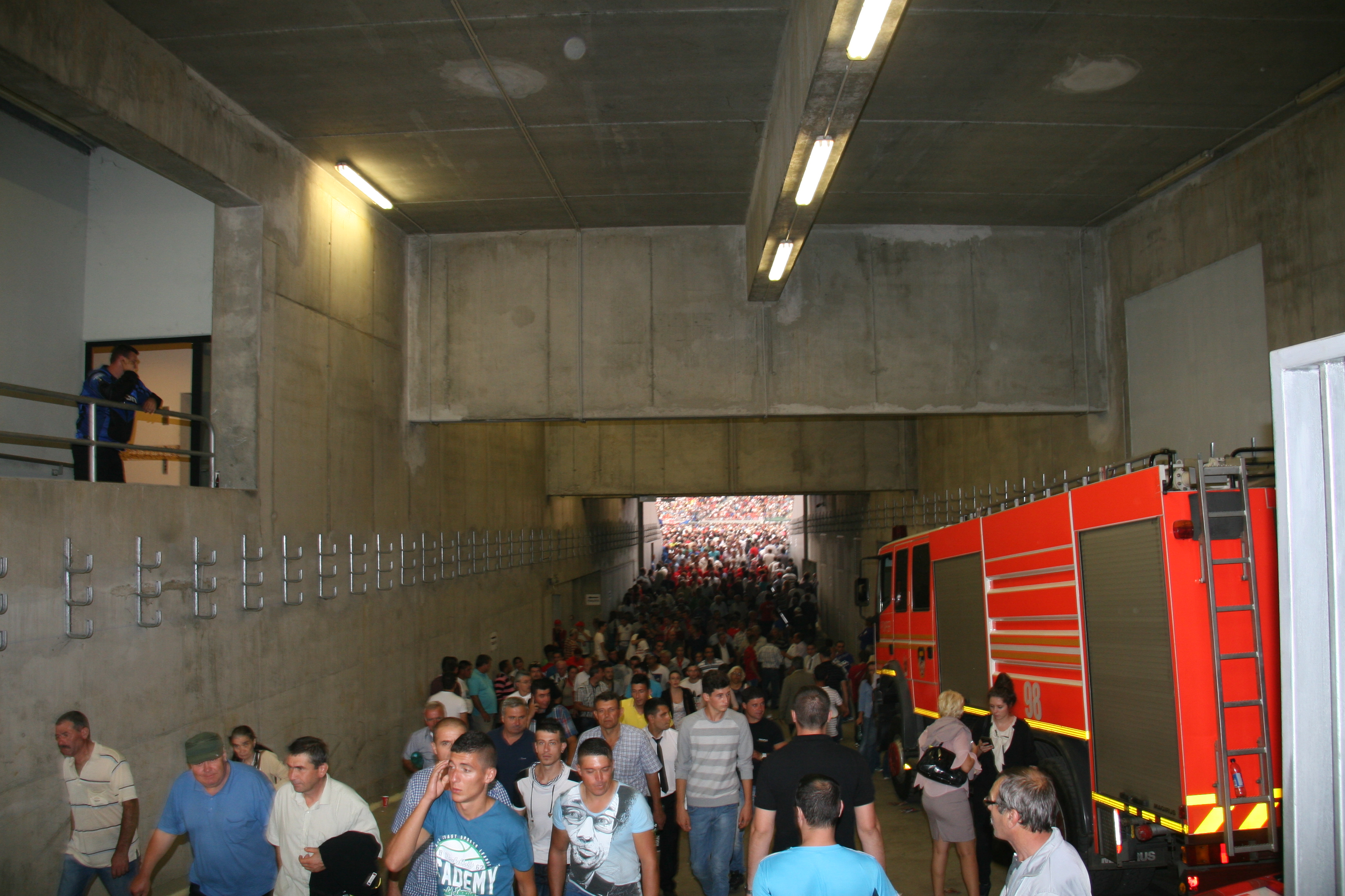 Peste 80 de pompieri vor fi prezenti la meci