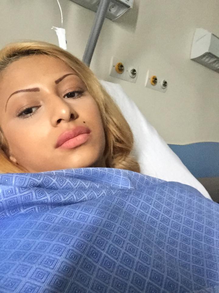 Cristina dupa operatie