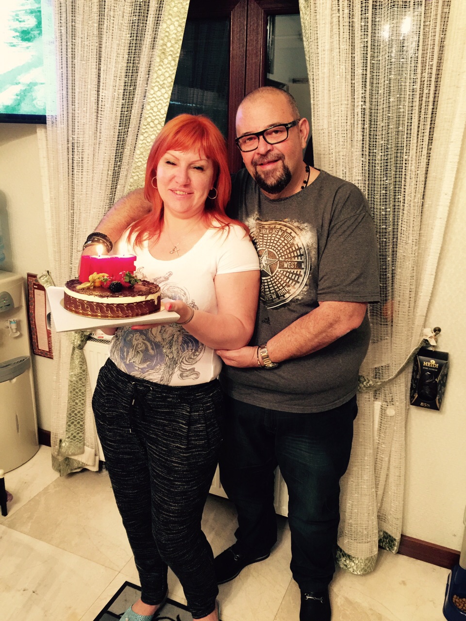 Piedone si sotia sa au impreuna 27 de ani de casnicie