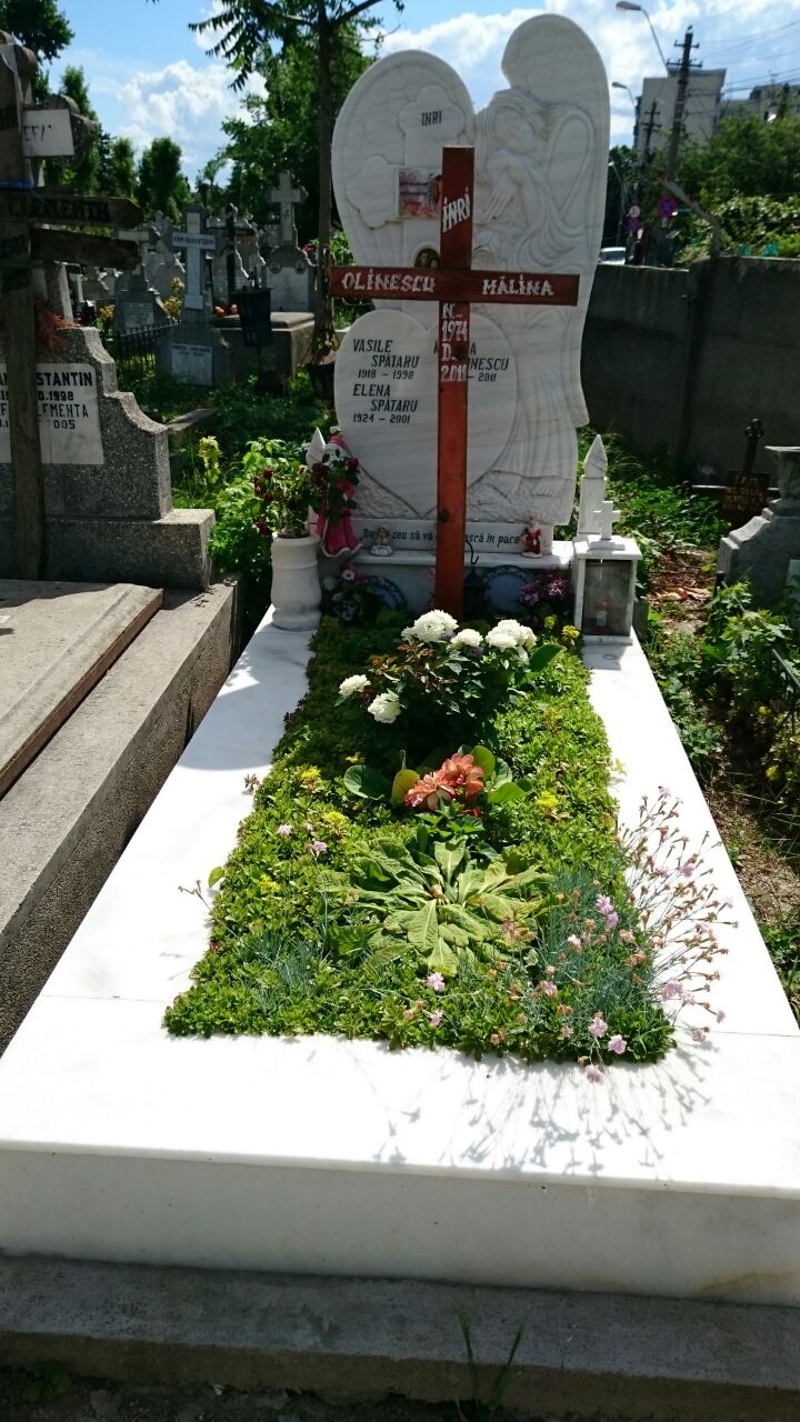 Mormantul Malinei Olinescu este extrem de ingrijit