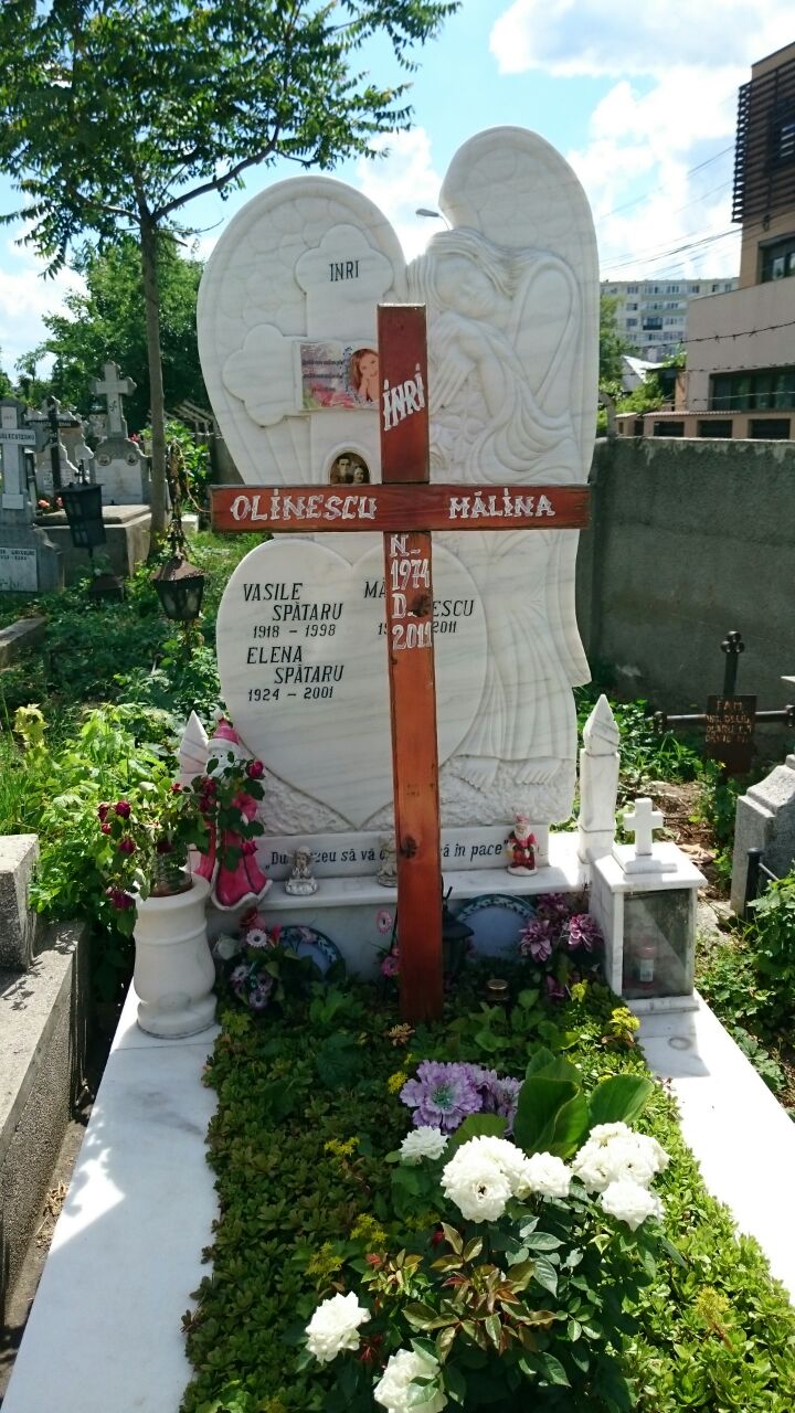 Mama Malinei, Doina Spataru vine odata pe luna la mormantul fiicei sale