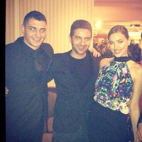 Luptatorul alaturi de fosta iubita a fotbalistului Cristiano Ronaldo, Irina Shayk