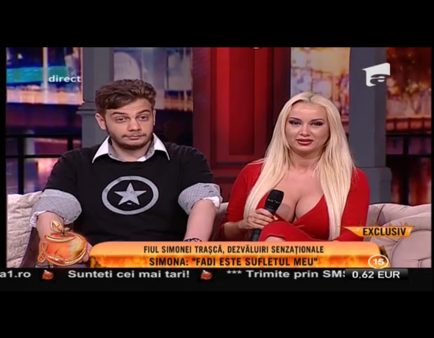 Fadi alaturi de mama sa, Simona Trasca