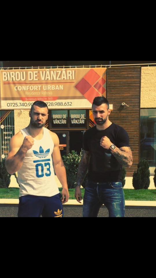 Bogdan Stoica alaturi de fratele sau Andrei