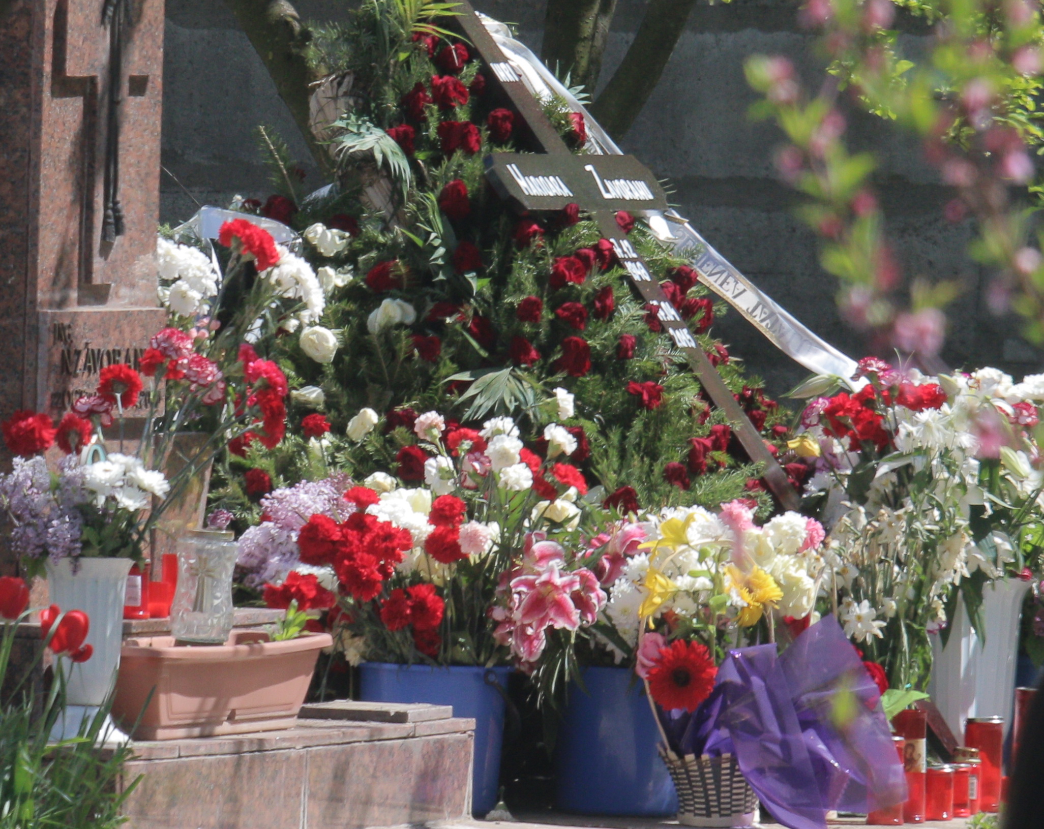 In permanenta cineva are grija de mormantul marioarei