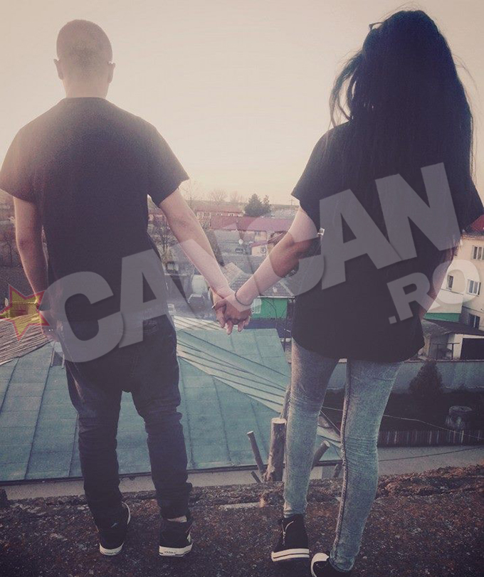 Maria, alaturi de iubitul ei, George