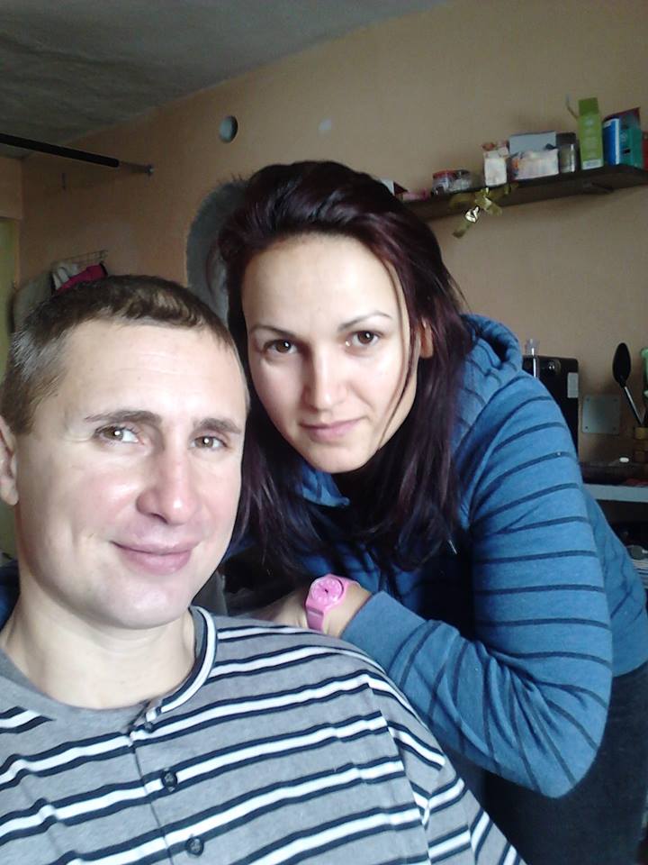 Iulian Stroe alaturi de sotia sa