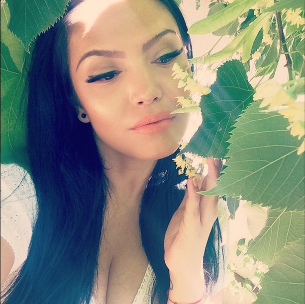 Andreea Mantea se relaxeaza dupa nastere