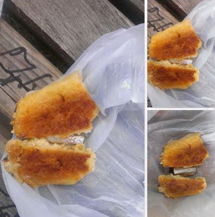 Femeia a gasit un muc de tigare in mijlocul strudelului