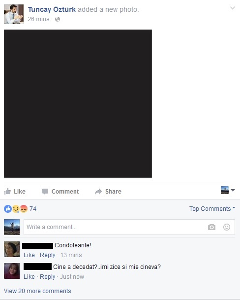 Tuncay este în doliu, după ce socrul său a murit în această dimineaţă