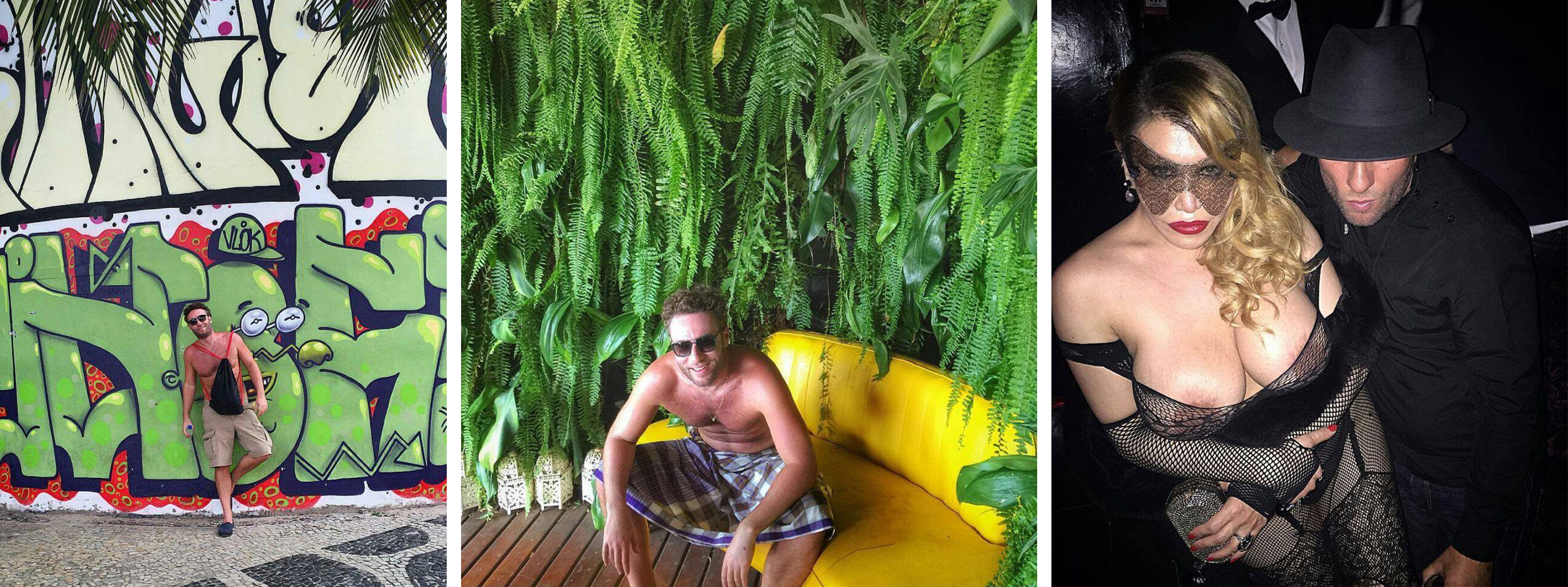 Prea şmecher ca să poarte tricouri. Faur nu se sfieşte să-şi expună marfa în pozele de pe internet