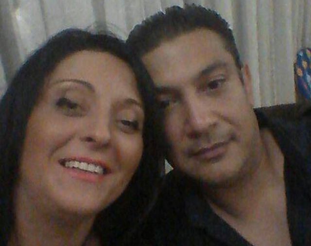 Loredana a fost terorizată luni întregi de individ (dreapta) înainte de a fi ucisă de acesta