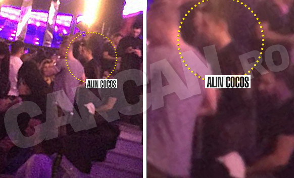 Alin Cocoş a mers în club fără Gina Pistol