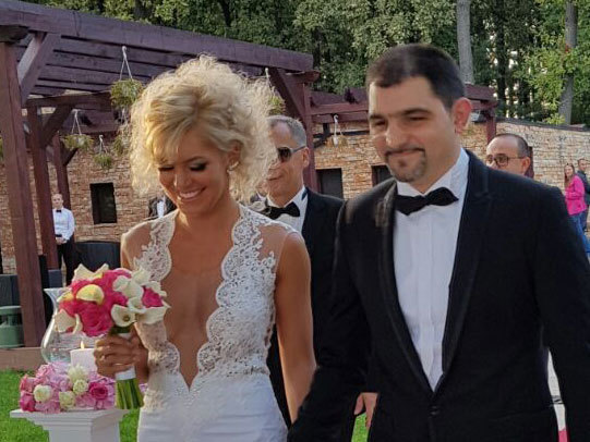 Andrei Ştefan s-a căsătorit anul trecut cu aleasa inimii sale