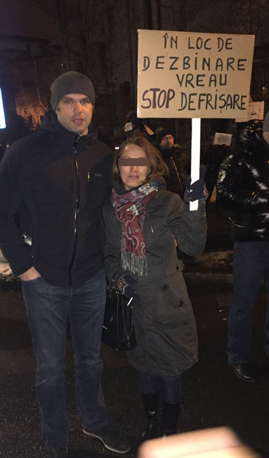 Daniel Ghiţă a ieşit şi el în stradă, dar pentru combaterea defrişării