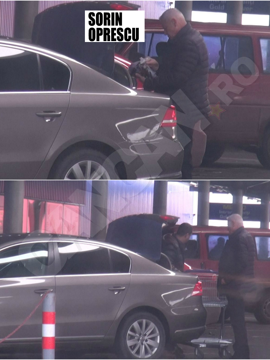 Sorin Oprescu a mers la shopping
