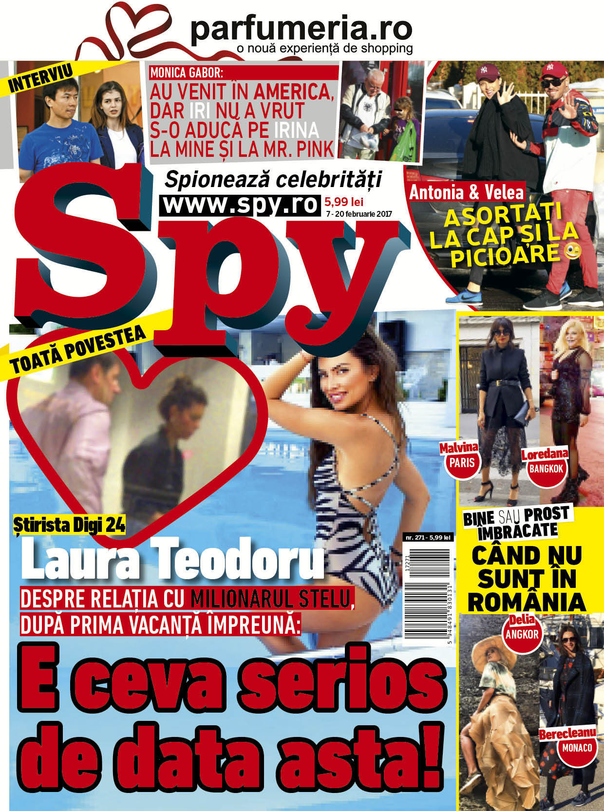 Copertă revistă Spy nr. 271